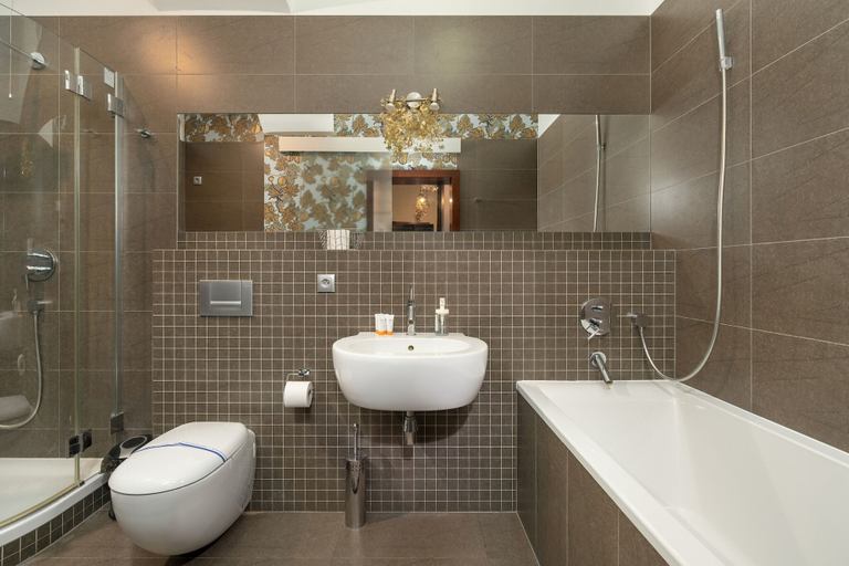 Bathroom 4, Studio Poznań Old Town by Renters, Poznań City