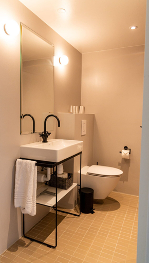 Bathroom 3, Hotel Nørrevang, Guldborgsund