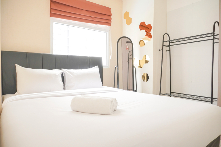 Modern and Classic 2BR at Green Pramuka City Apartment By Travelio, Central Jakarta