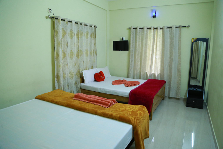 Bedroom 2, Dean Dale Cottages, Idukki