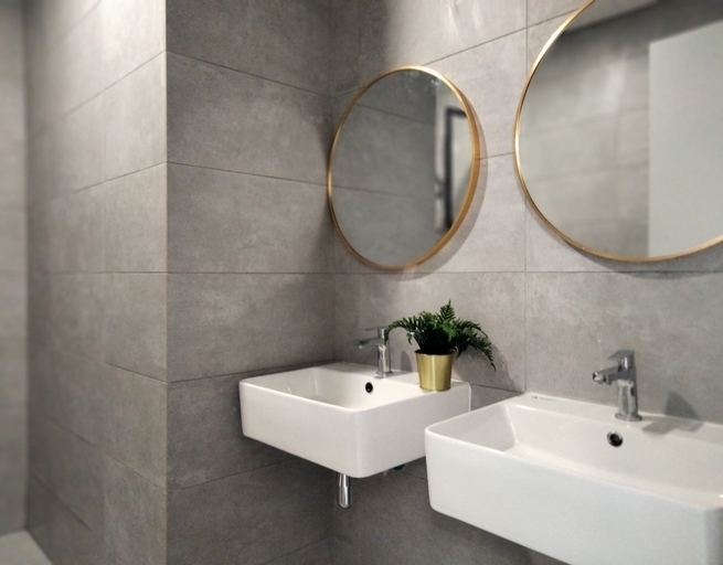 Bathroom 5, Cubic Botanical Suites Bangsar South by HomeBrickz, Kuala Lumpur