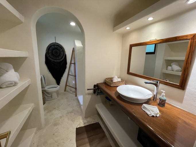 Bathroom 4, CASA ZABA, Cozumel