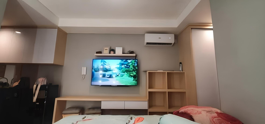 Bedroom 4, Apartemen Tamansari Iswara by Santuy Room, Bekasi