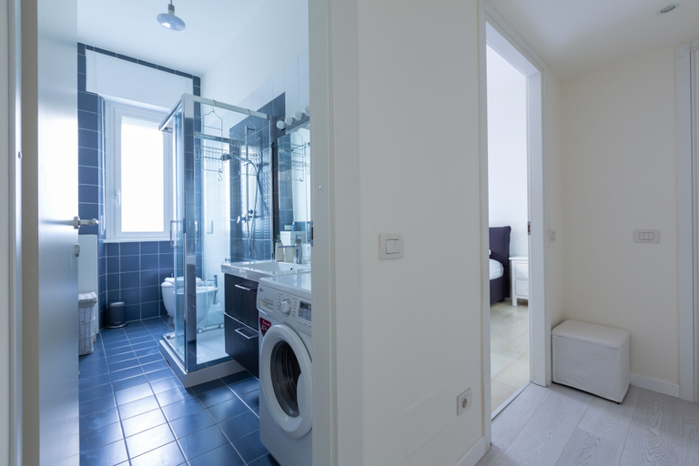 Bathroom 2, Porta Volta Bright and Roomy Flat, Milano