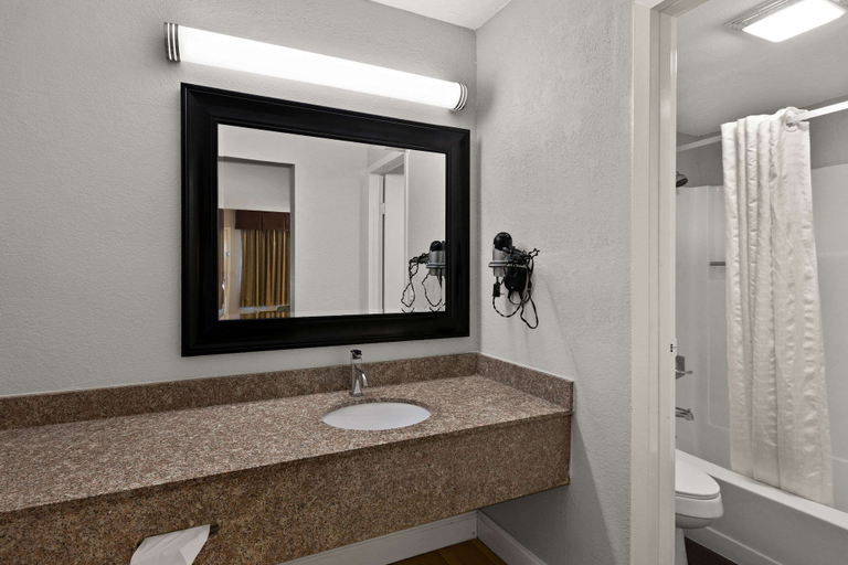 Bathroom 4, Econo Lodge White Pine Morristown I-81 & I-40 Split, Jefferson