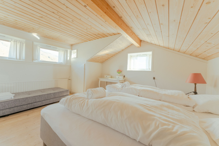 Bedroom 2, Breathtaking View | 4-Br Home | Scenic Village, Kvívík