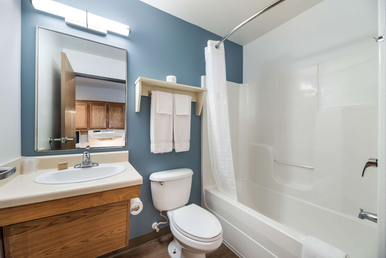 Bathroom 4, WoodSpring Suites Bentonville, Benton