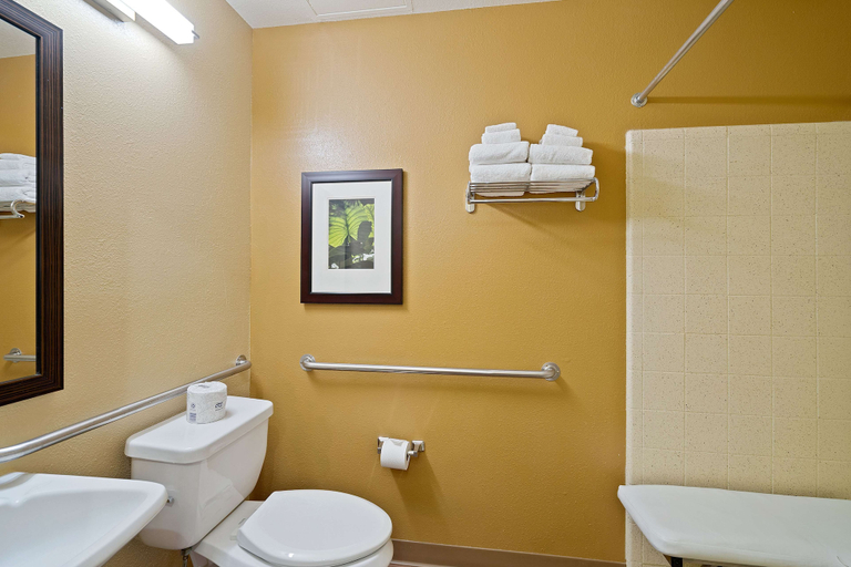 Bathroom 4, Extended Stay America Suites Washington DC Reston, Fairfax