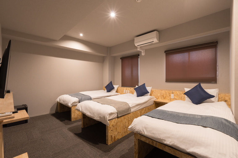 Bedroom 2, 3U Namba Minami by Doyanen, Osaka