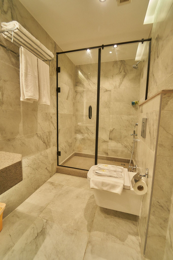 Bathroom 5, Gold's Pyramids Hotel, Al-Ahram
