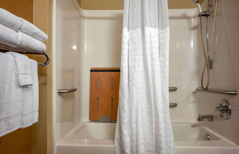 Bathroom 4, Extended Stay America Suites Pittsburgh West Mifflin, Allegheny