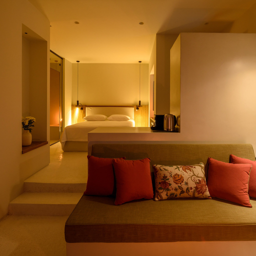 Bedroom 2, Potnia Theron Suites, South Aegean
