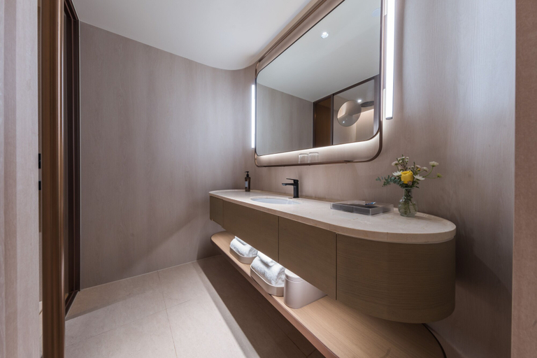 Bathroom 3, Orange Crystal Shenzhen Xinhaofang Hotel, Shenzhen