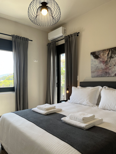 Bedroom 2, Aellō luxury apartments, Attica