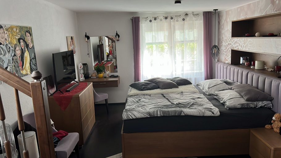 Bedroom 3, Haus mit Pool Großschönau, Görlitz
