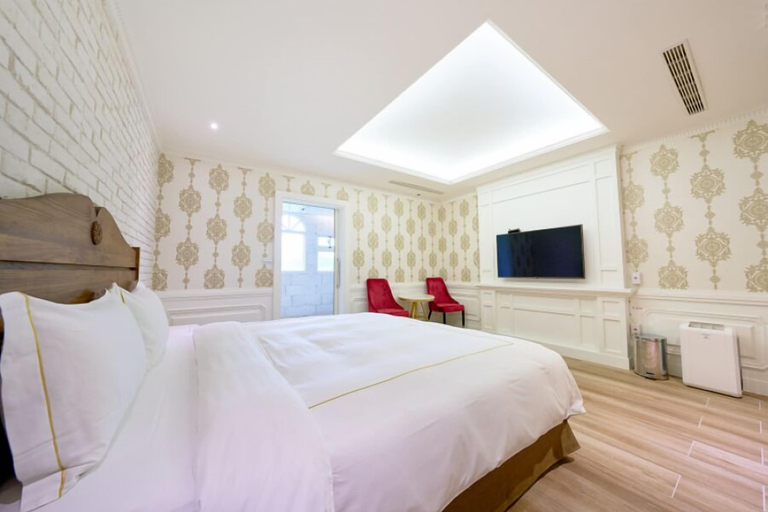 Bedroom 3, The White Paris, Yilan