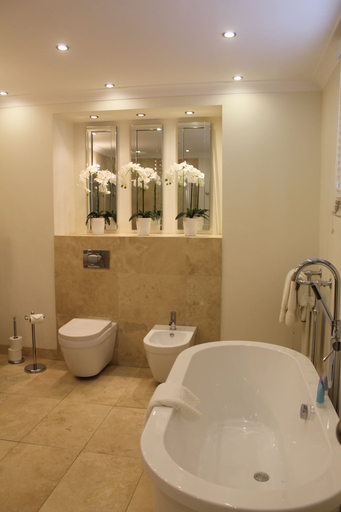 Bathroom 5, Rowton Hall Hotel and Spa, Cheshire West and Chester