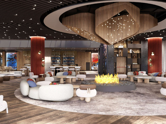 Public Area, Pullman Okol Golf Resort And Spa, Stolichna