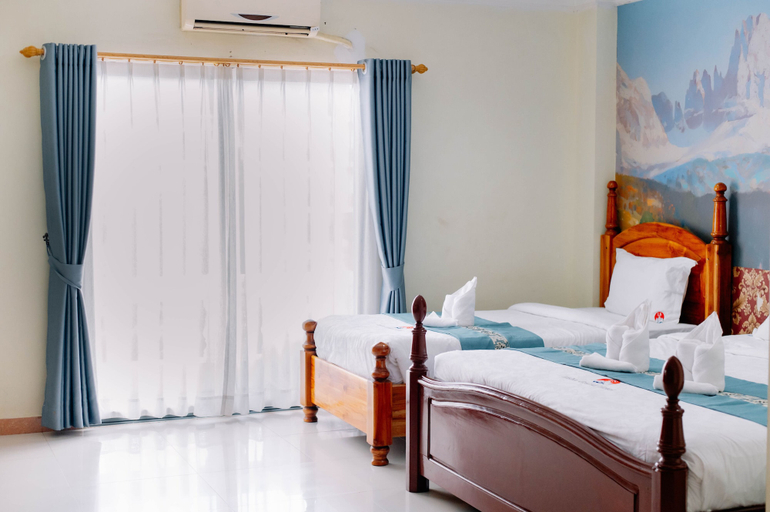 Bedroom 3, Lisha roungnakhone hotel, Vangvieng