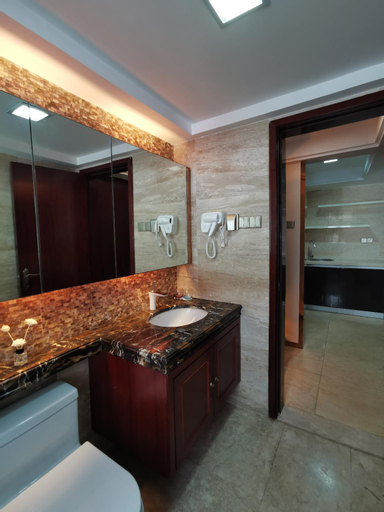 Bedroom 2, Bodun Apartment /Twin Room/Zumiao Metro Station, Foshan