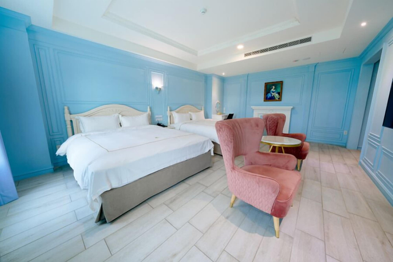 Bedroom 3, The White Paris, Yilan