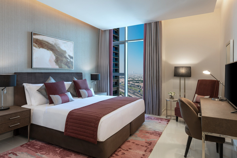 Bedroom 3, DAMAC Maison Aykon City Dubai, Dubai