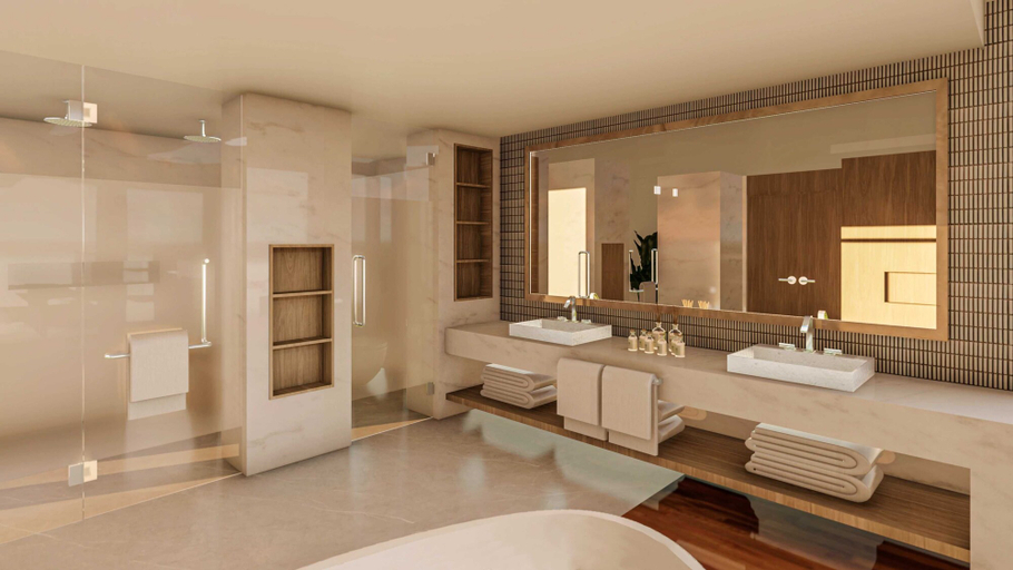 Bathroom 5, Dreams Estrella del Mar Mazatlan Golf & Spa Resort - All Inclusive, Mazatlán