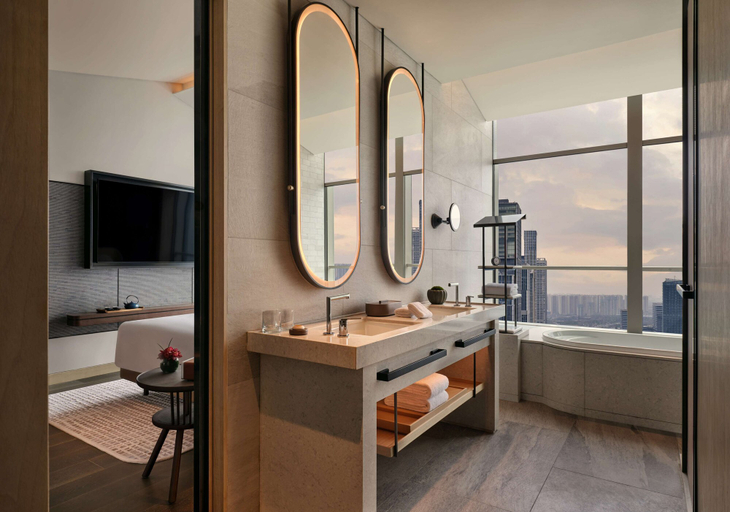 Bathroom 5, ANDAZ NANJING HEXI, BY HYATT, Nanjing
