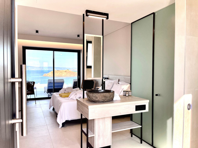 Bathroom 4, Eleia Seafront Rooms & Villas, North Aegean