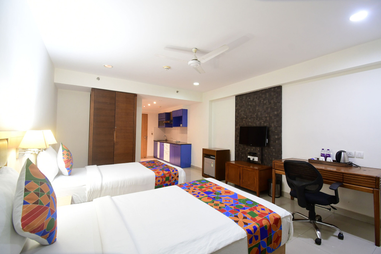 Bedroom 3, The Xen Suites Kolkata Airport, North 24 Parganas