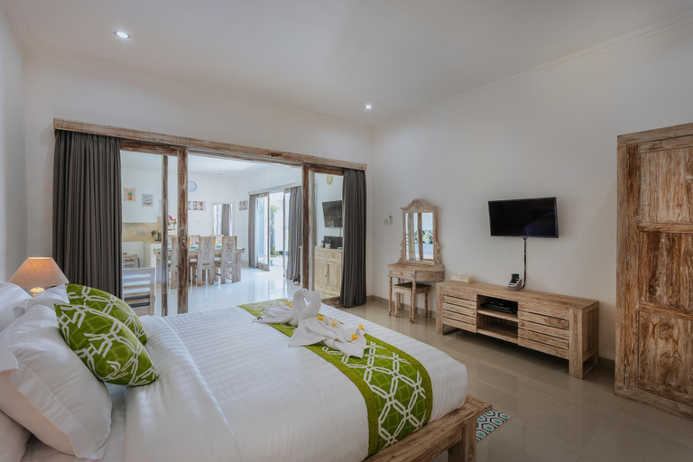 Bedroom 1, Villa Cathy, Seminyak - Private 3 Bed Pool Villa!, Badung