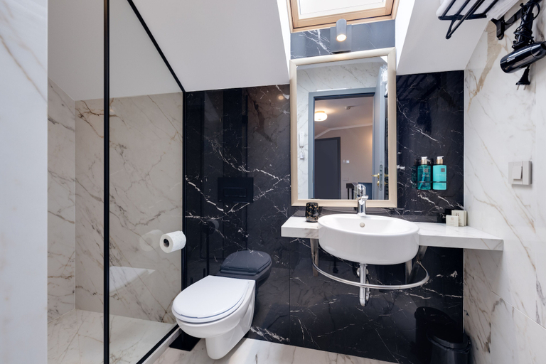 Bathroom 5, Hotel Meridian, Cluj-napoca