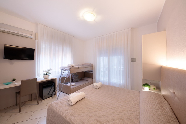 Bedroom 5, Hotel Madison, Venezia