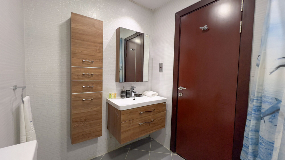 Bathroom, HomesGetaway-Studio in Glitz 1 by Danube, Dubai
