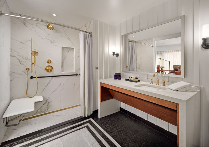 Bathroom 4, The Charles Hotel, Cambridge