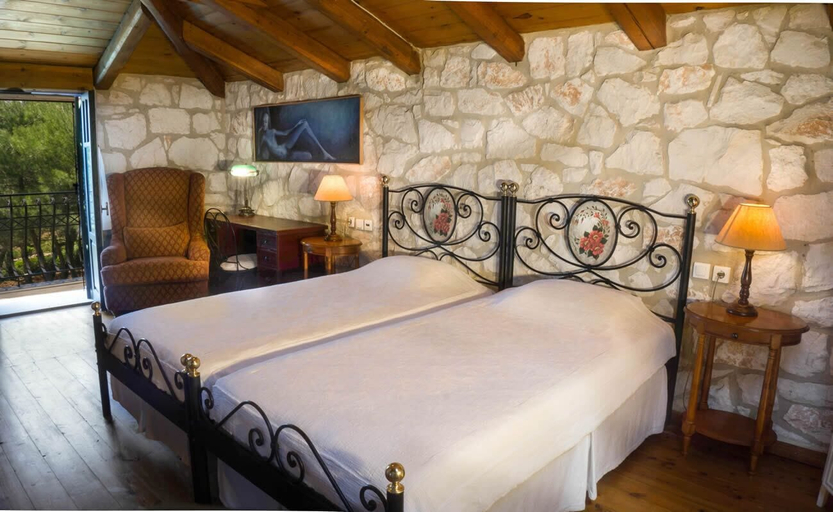 Bedroom 4, ARESTI MOUNTAIN RESORT, Ionian Islands