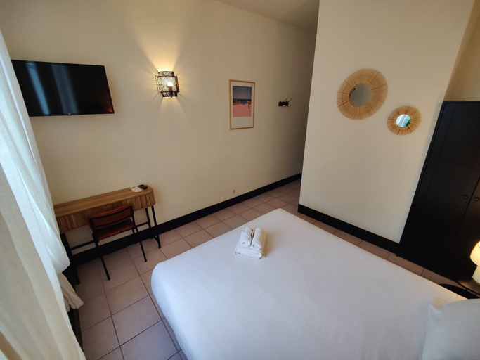 Bedroom 3, Hôtel Michelet Plage, Gironde