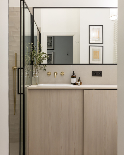 Bathroom, Lwowska Apartment, Warsaw
