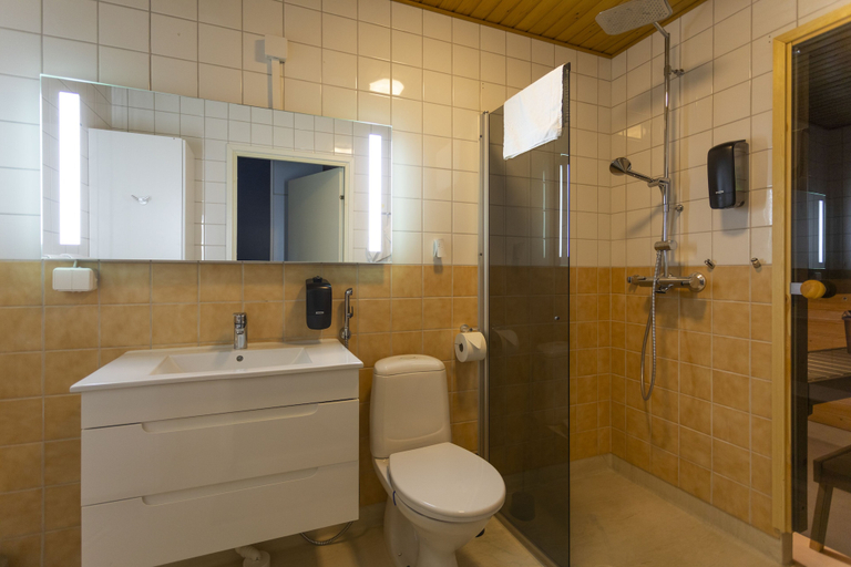 Bathroom 5, Golden Circle Suites, Lapland