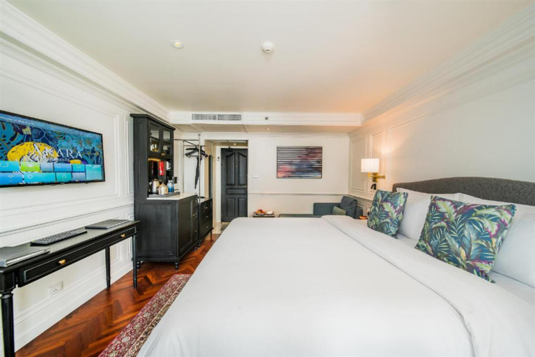 Bedroom 3, Akara Bangkok Hotel, Ratchathewi