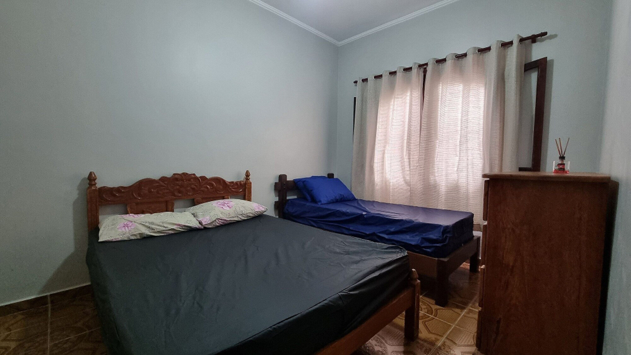 Bedroom 3, Casa Elegante Piscina area Gourmet, Itanhaém