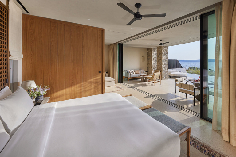 Bedroom 3, Mandarin Oriental, Costa Navarino, Peloponnese