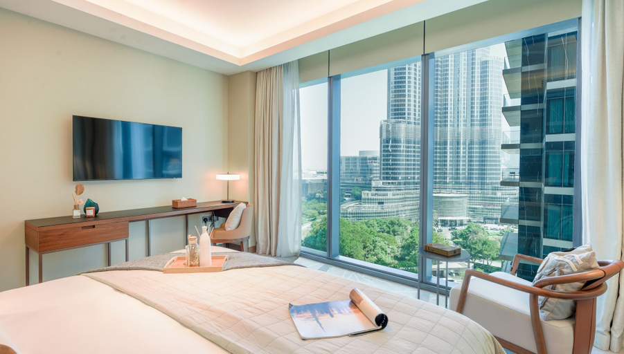 Room 2, Manzil - 3BR | Downtown | Connected to Dubai Mall, Dubai