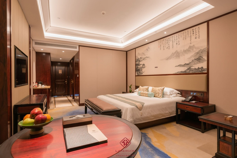 Bedroom, Ladisson Grand World Hotel Dongyang, Jinhua