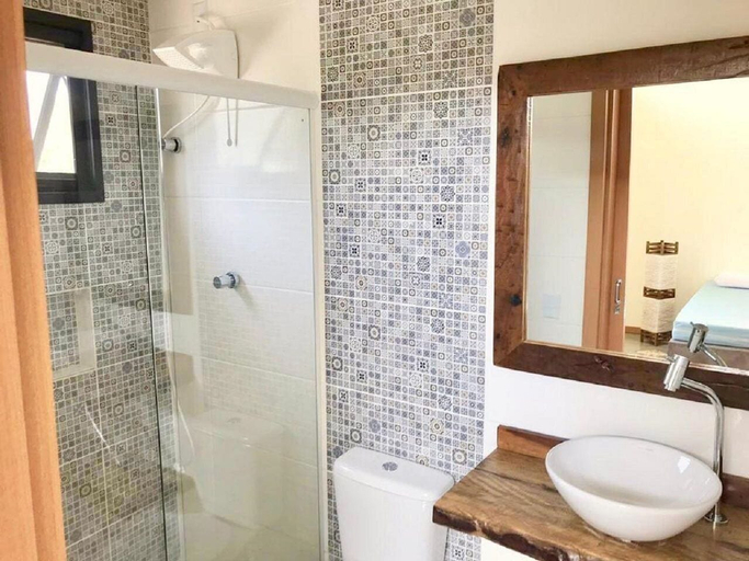 Bathroom 4, Casa Privativa com Piscina na Ferrugem, Garopaba