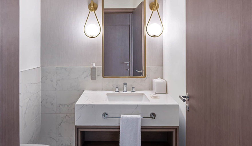 Bathroom 5, Address Beach Resort Bahrain, Muharraq