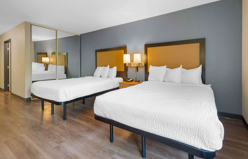 Bedroom 3, Extended Stay America Suites - Hanover - Parsippany, Morris