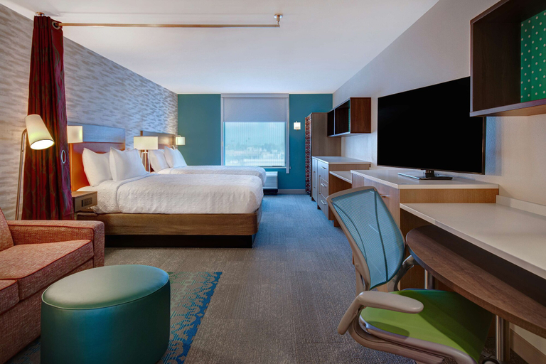 Bedroom 2, Home2 Suites by Hilton Garden Grove, Orange