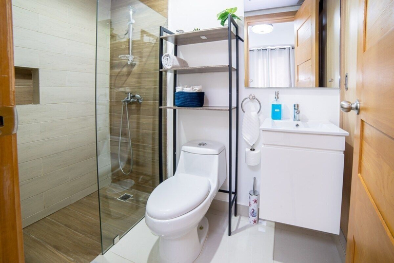 Bathroom 3, Tower Condo Pretty Ocean View Boca Chica, Boca Chica