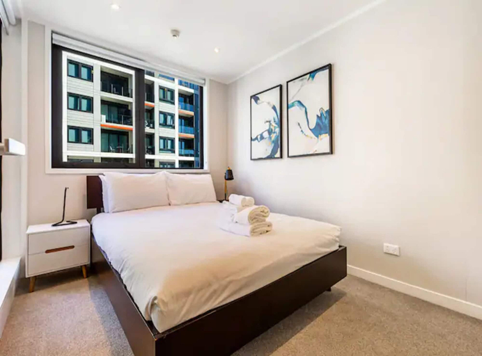 Bedroom 2, Central & Modern 2-Bedroom Apartment, Waitakere